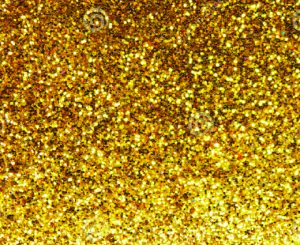 Блестки сухие для декорирования PET GLITTER (золото) 0,05кг