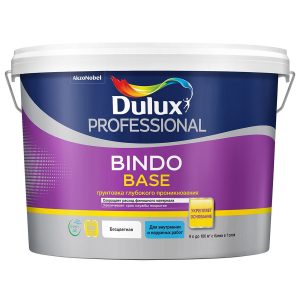 Грунт Dulux Professional Bindo Base глубокого проникновения для наружных и внутренних работ ( 9л)