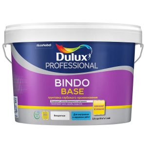 Грунт Dulux Professional Bindo Base глубокого проникновения для наружных и внутренних работ ( 2,5л)