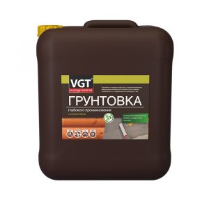 Грунтовка ВД-АК-0301 глубокого проникновения с антисептиком 10кг